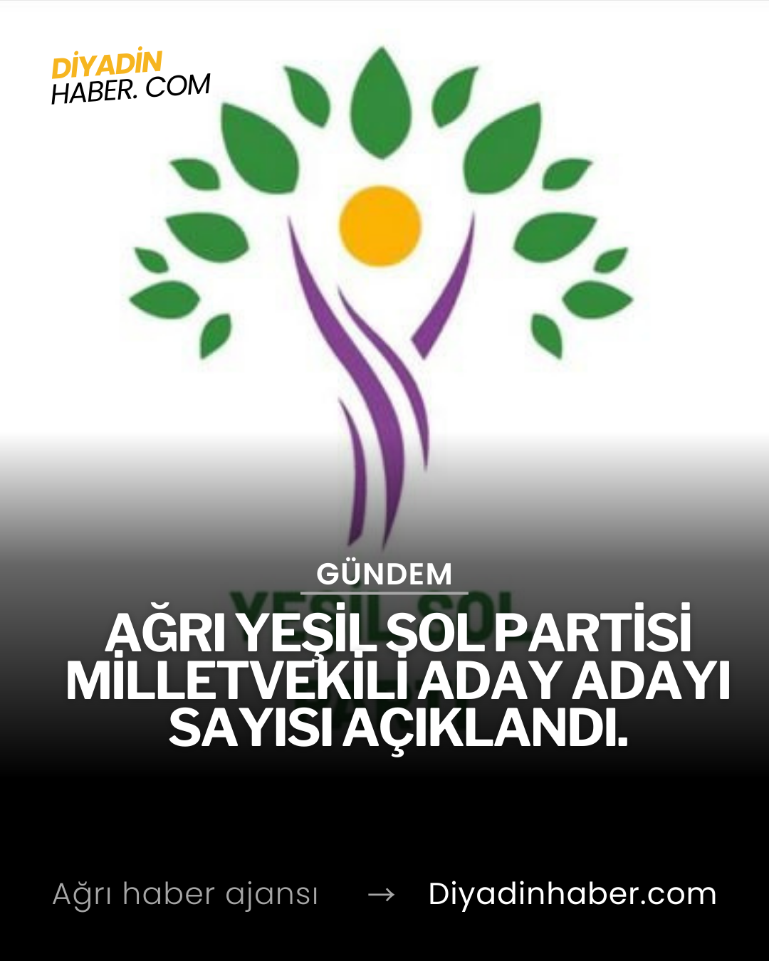 Ağrı HDP Veya Yeşil Sol Aday Listesi 