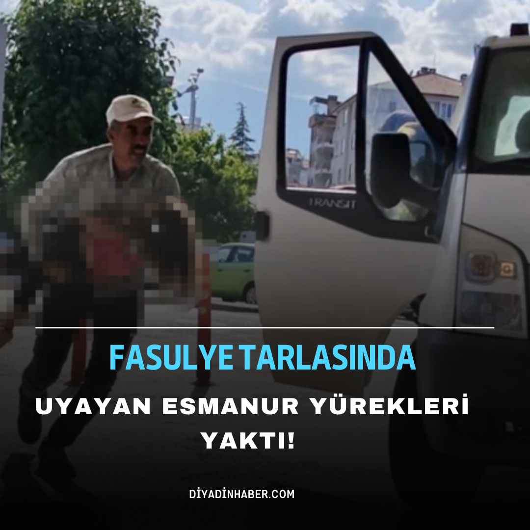 Fasulye Tarlasında Uyayan Esmanur Yürekleri Yaktı!