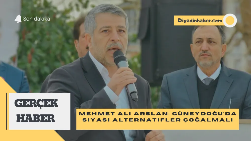 Genel Başkan Mehmet Ali Arslan: “Kürtler HDP’ye Mahkûm Edilemez”