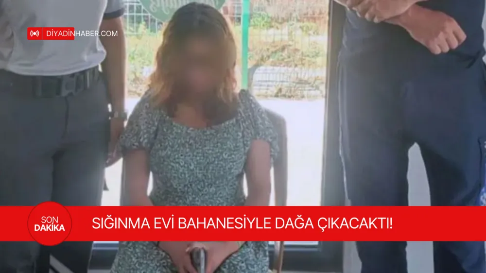 SIĞINMA EVİ BAHANESİYLE DAĞA ÇIKACAKTI!!