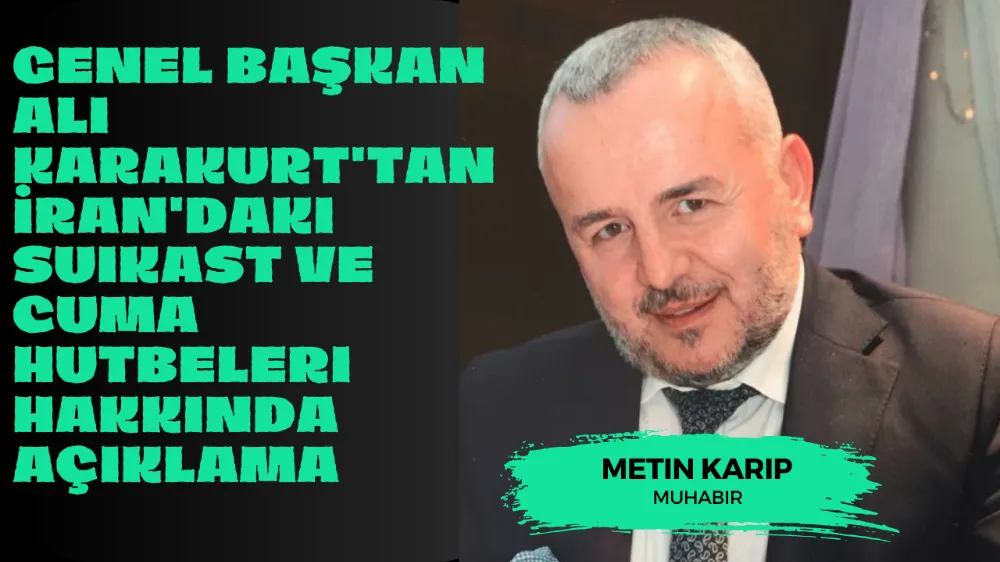 GENEL BAŞKAN ALİ KARAKURT