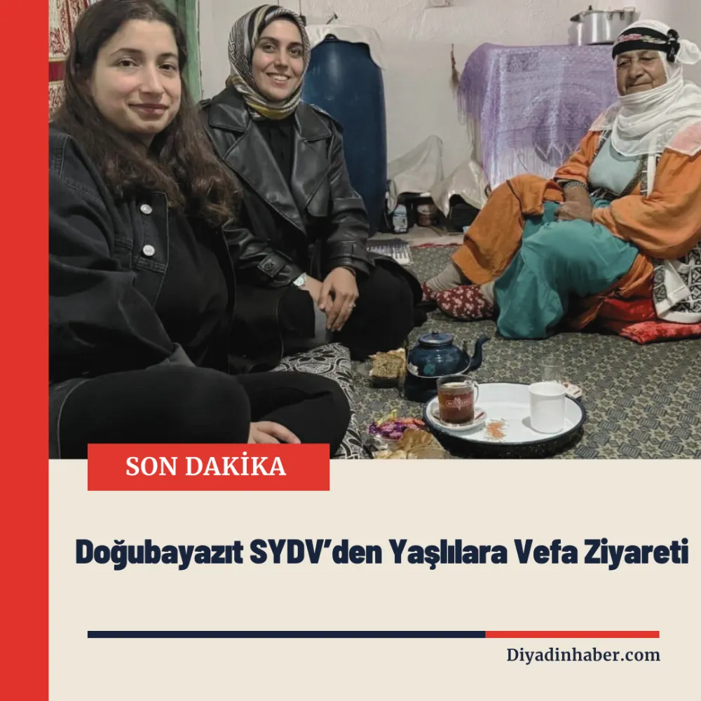 Doğubayazıt SYDV’den Yaşlılara Vefa Ziyareti