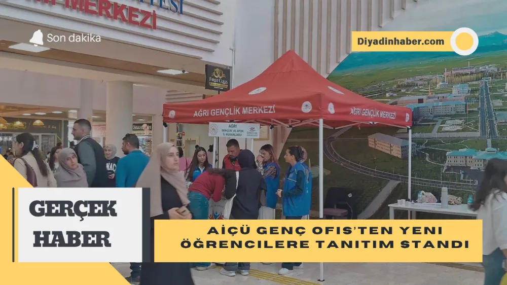 AİÇÜ Genç Ofis’ten Yeni Öğrencilere Tanıtım Standı