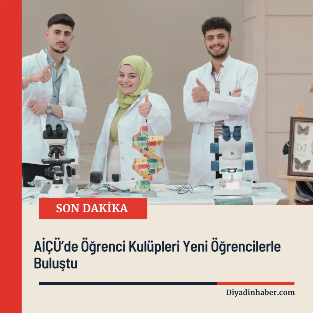 AİÇÜ’de Öğrenci Kulüpleri Yeni Öğrencilerle Buluştu.