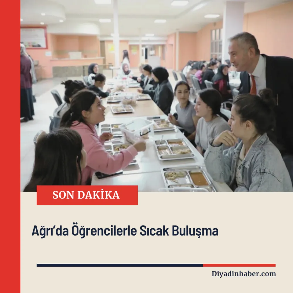 Ağrı’da Öğrencilerle Sıcak Buluşma