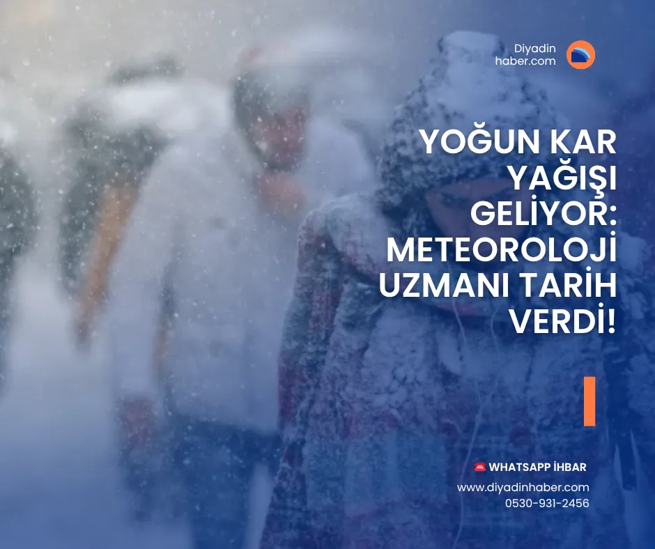 Yoğun kar yağışı geliyor: Meteoroloji uzmanı tarih verdi!