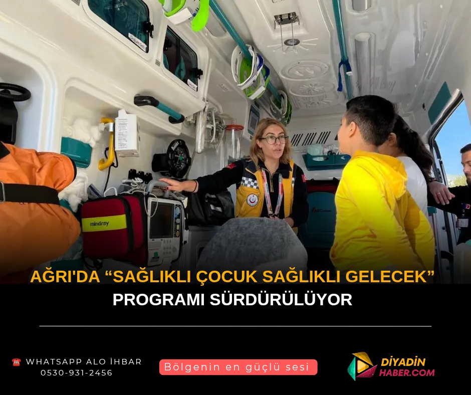 Ağrı’da “Sağlıklı Çocuk Sağlıklı Gelecek” Programı Sürdürülüyor.