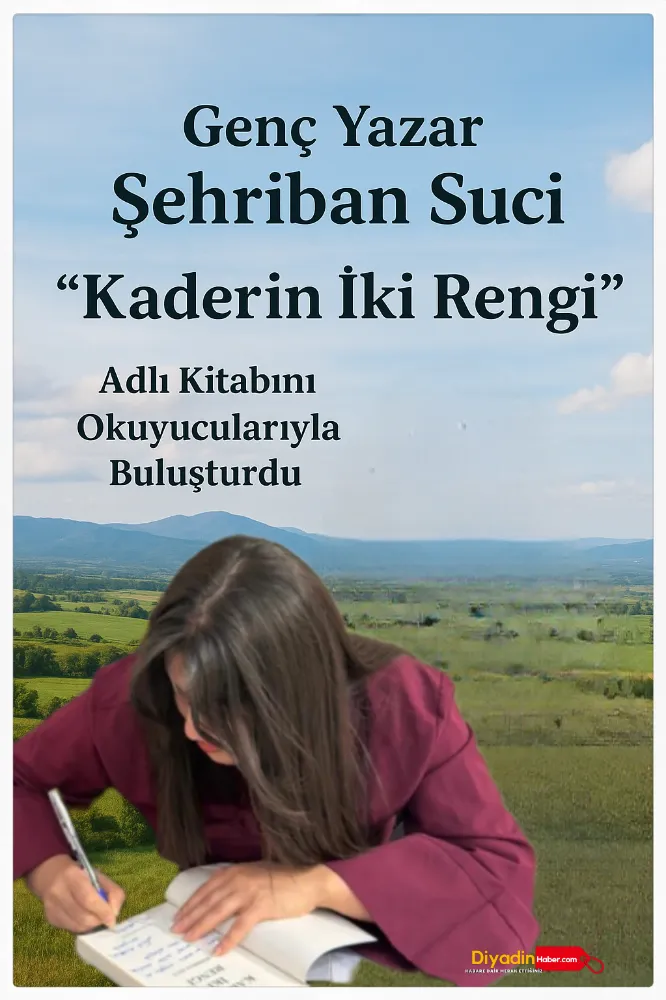 Genç Yazar Şehriban Suci, “Kaderin İki Rengi” Adlı Kitabını Okuyucularıyla Buluşturdu.