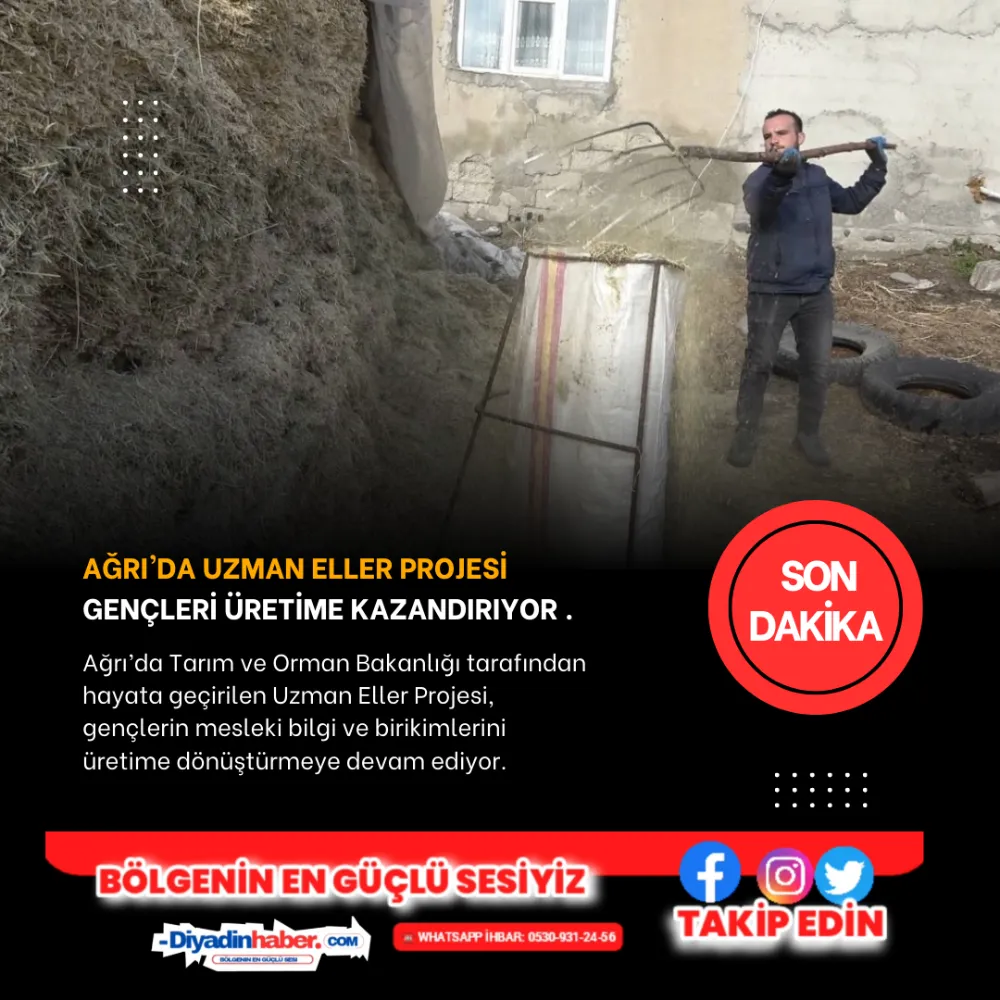 Ağrı’da Uzman Eller Projesi Gençleri Üretime Kazandırıyor.