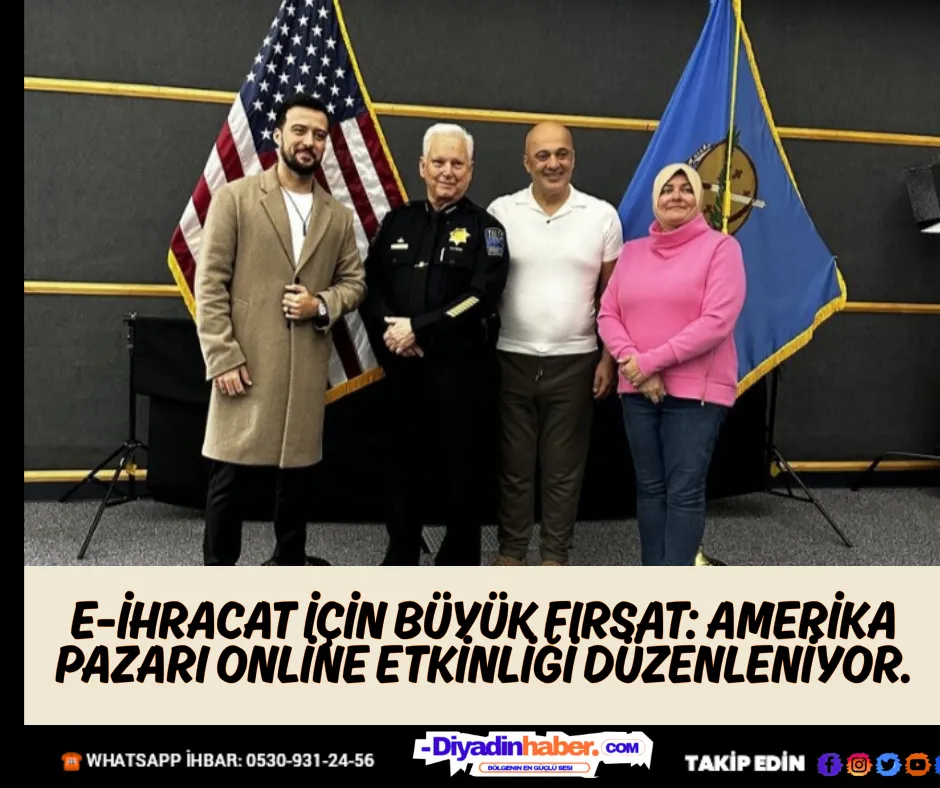 E-İhracat İçin Büyük Fırsat: Amerika Pazarı Online Etkinliği Düzenleniyor.