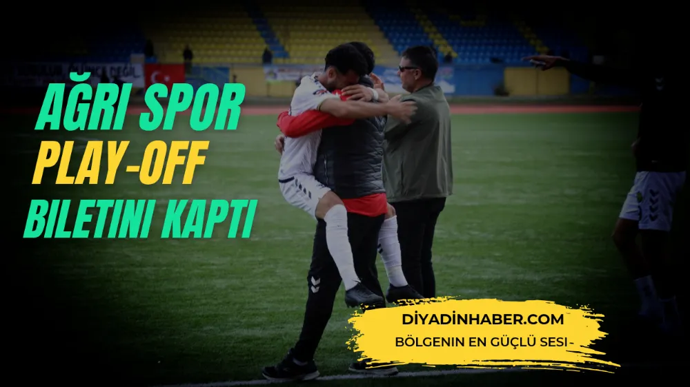 Ağrı Spor, Play-Off Biletini Kaptı!.