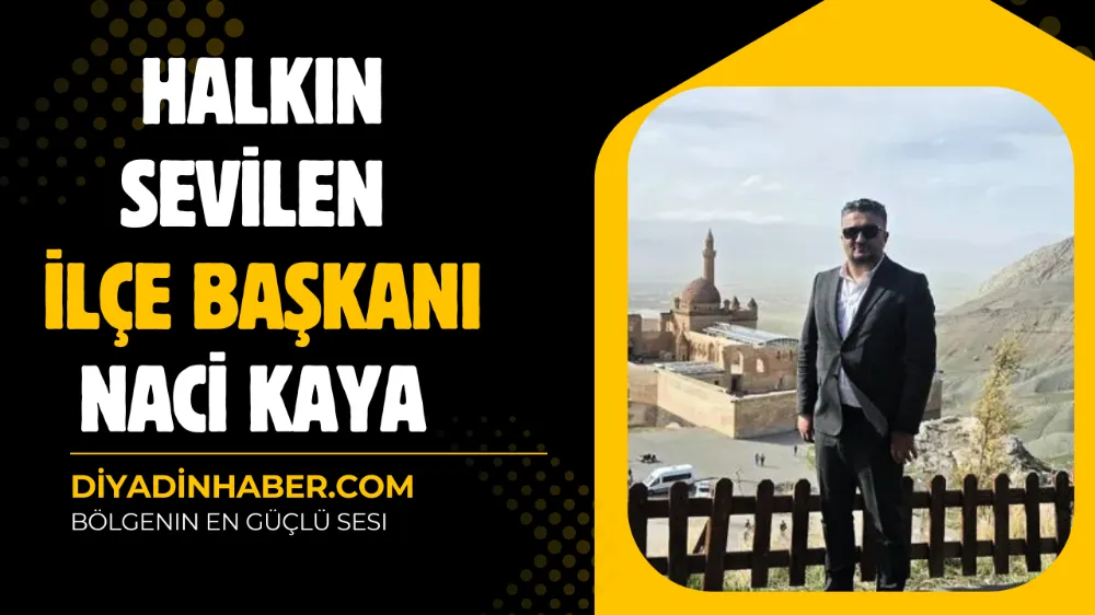 Halkın Sevilen İlçe Başkanı Naci Kaya