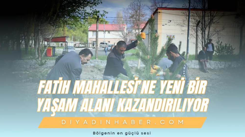 FATİH MAHALLESİ’NE YENİ BİR YAŞAM ALANI KAZANDIRILIYOR..