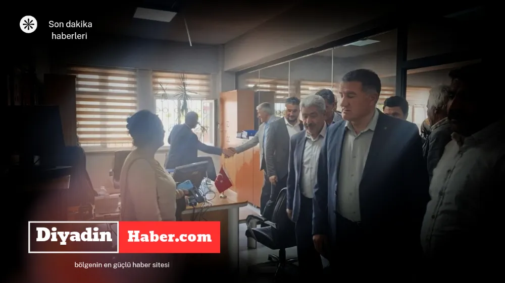 AK Parti Diyadin İlçe Başkanlığından Hükümet Konağı Ziyareti