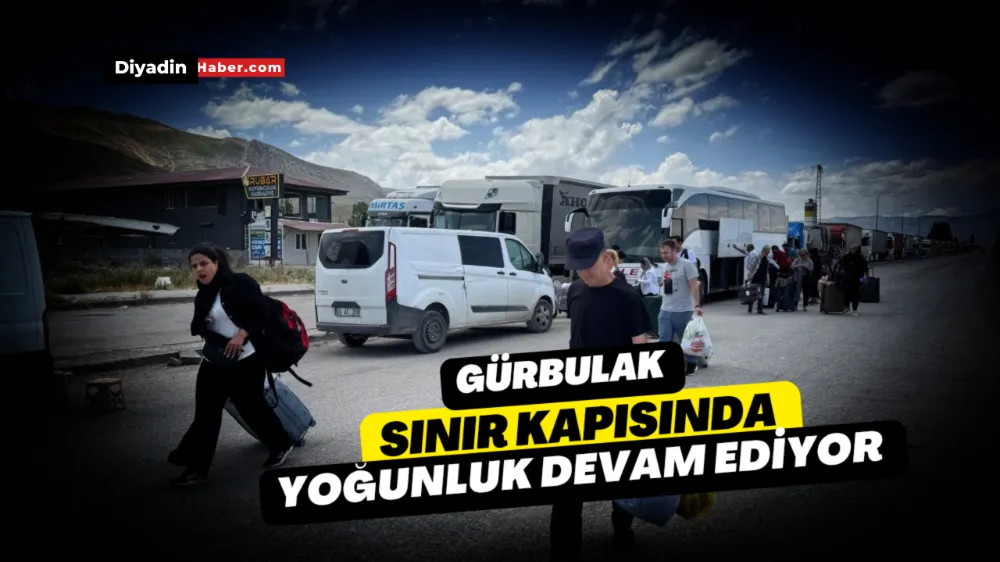 Gürbulak Sınır Kapısında Yoğunluk Devam Ediyor.