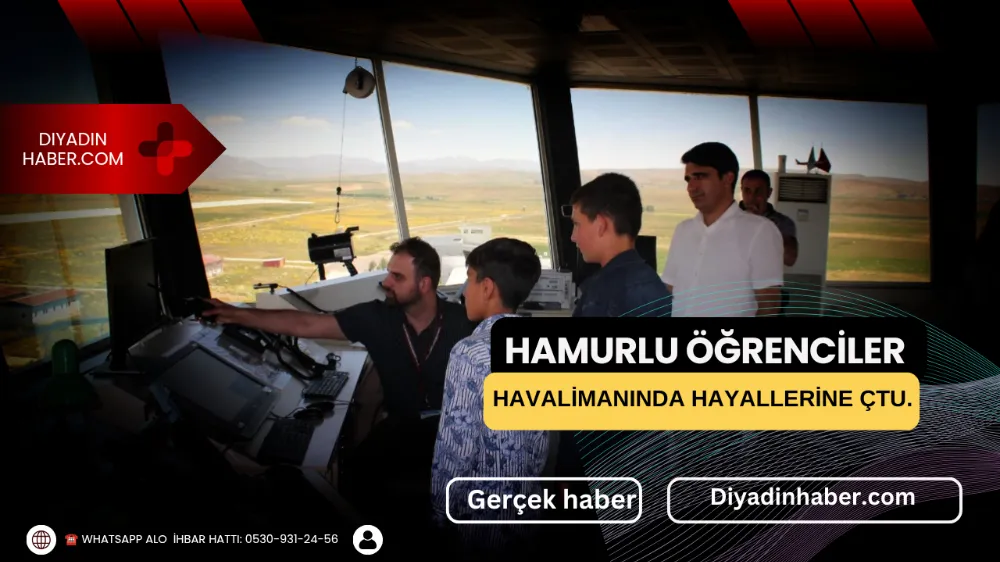 Hamurlu Öğrenciler Havalimanında Hayallerine Uçtu.