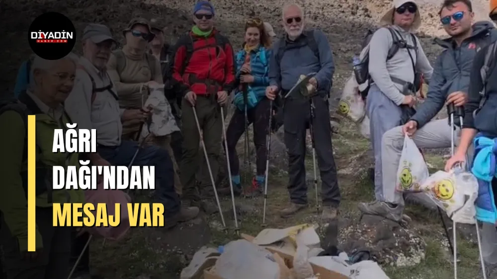 Ağrı Dağı’ndan Mesaj Var