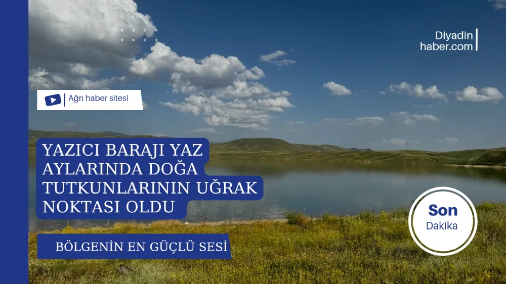 Yazıcı Barajı Yaz Aylarında Doğa Tutkunlarının Uğrak Noktası Oldu.