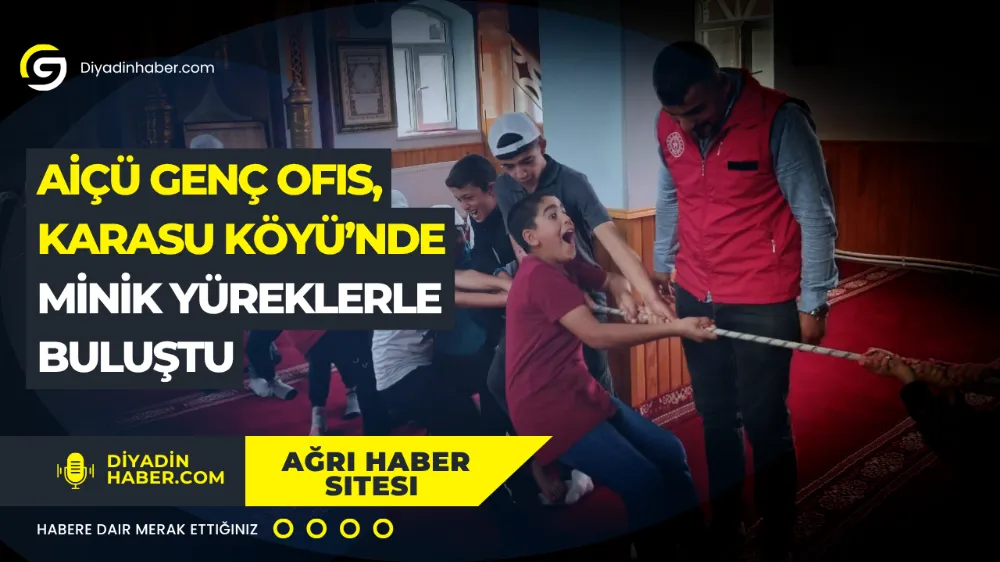 AİÇÜ Genç Ofis, Karasu Köyü’nde Minik Yüreklerle Buluştu.