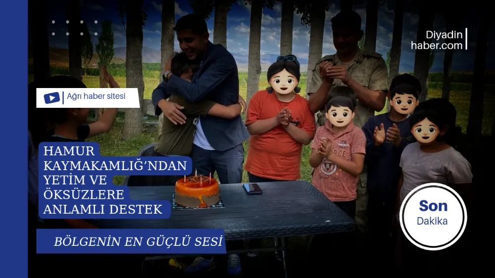 Hamur Kaymakamlığı’ndan Yetim ve Öksüzlere Anlamlı Destek