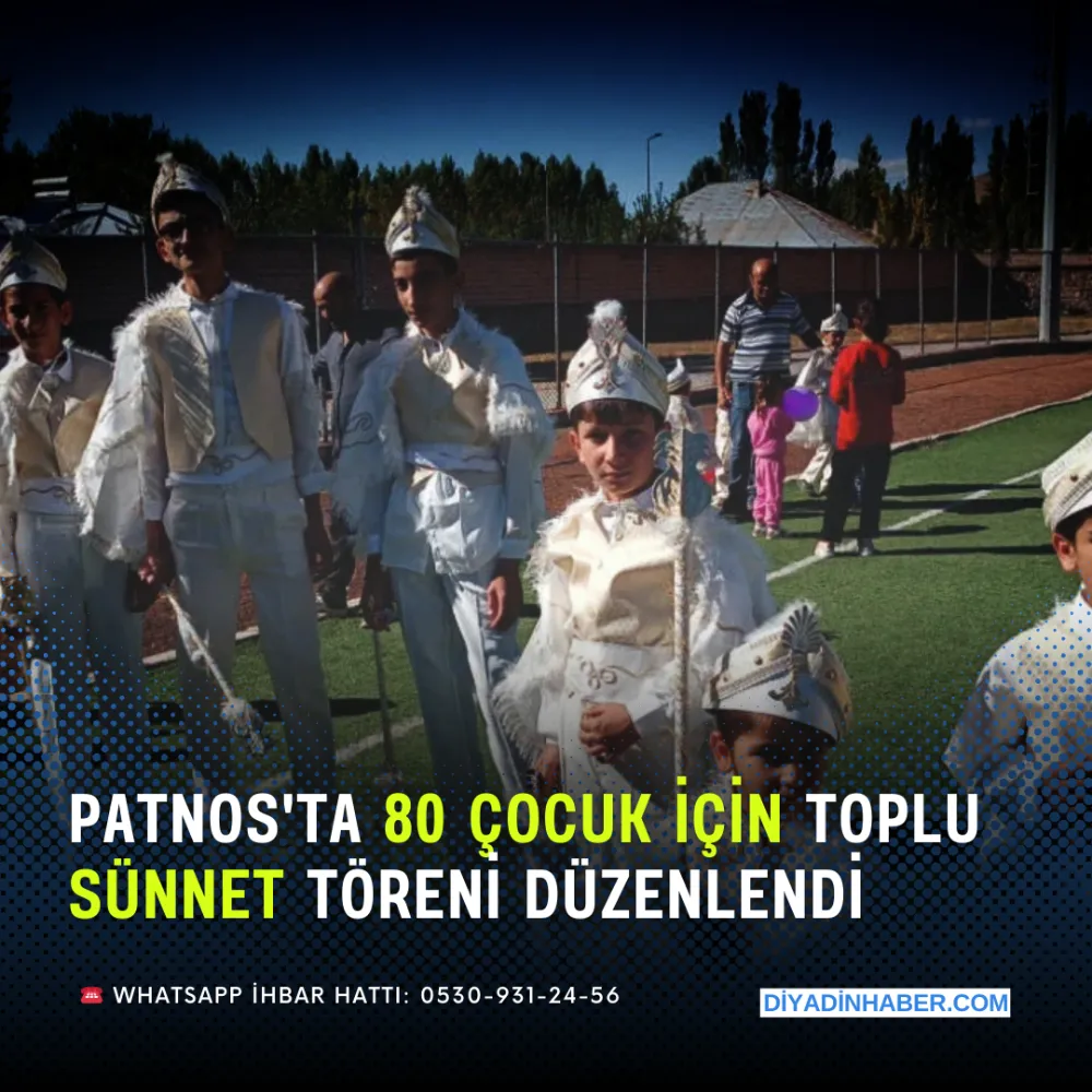 Patnos’ta 80 Çocuk İçin Toplu Sünnet Şöleni Başladı.
