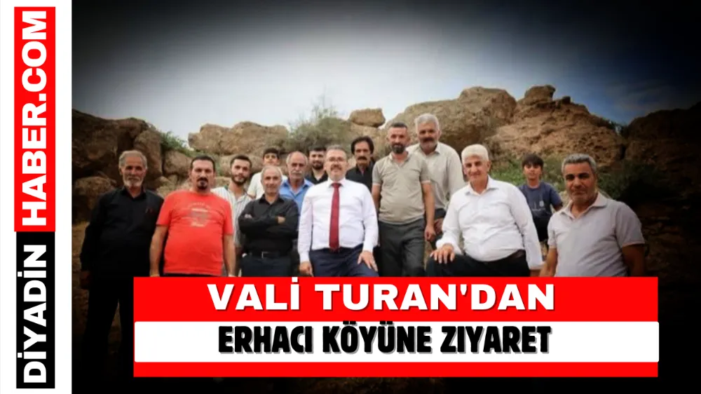 Vali Turan’dan Erhacı Köyüne Ziyaret