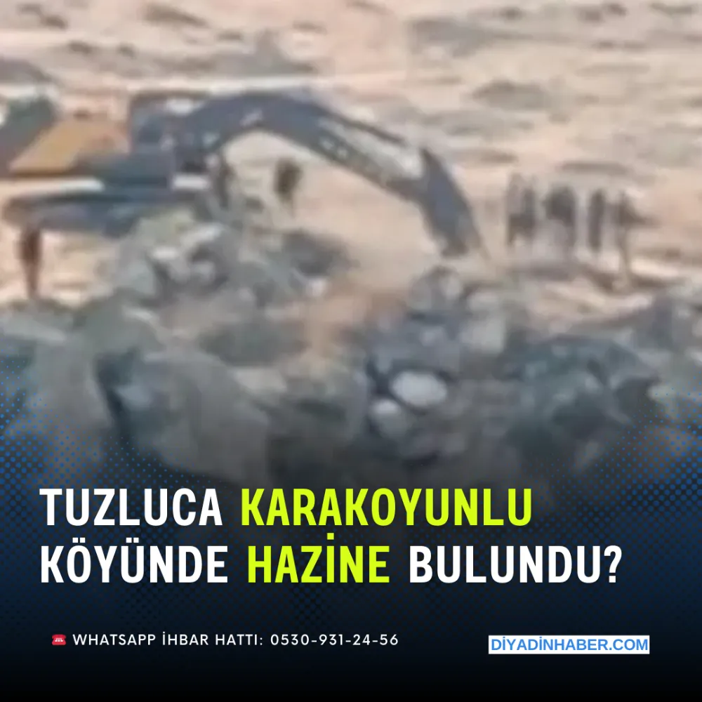 Tuzluca Karakoyunlu Köyünde Hazine mi Bulundu?